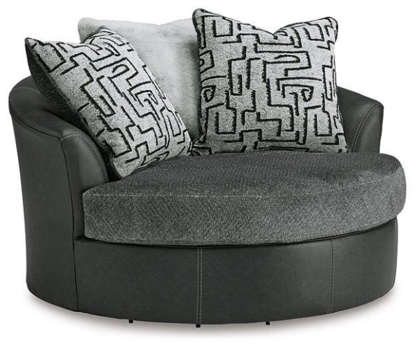 Brixley Pier Oversized Swivel Accent Chair on Sale