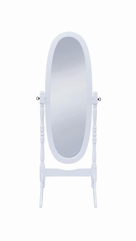 White Cheval Mirror Online Sale