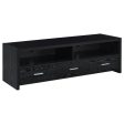 Black Oak TV Console Sale