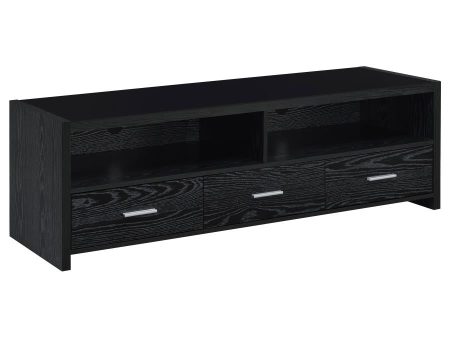 Black Oak TV Console Sale