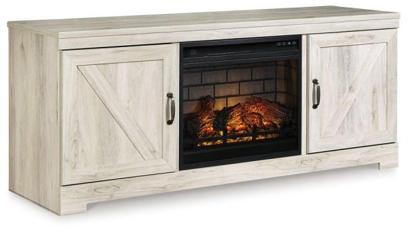 Bellaby 63  TV Stand with Electric Fireplace on Sale