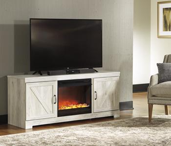 Bellaby 63  TV Stand with Fireplace Fashion