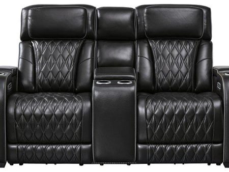 Boyington Power Reclining Loveseat with Console on Sale