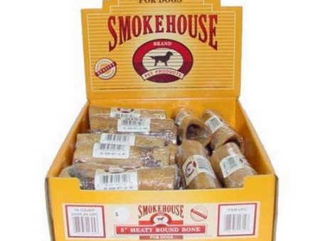 Treats Meaty Round Bone Large - 5  Long by Smokehouse Supply